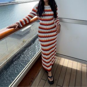 Beautiful texturized dress only used one time